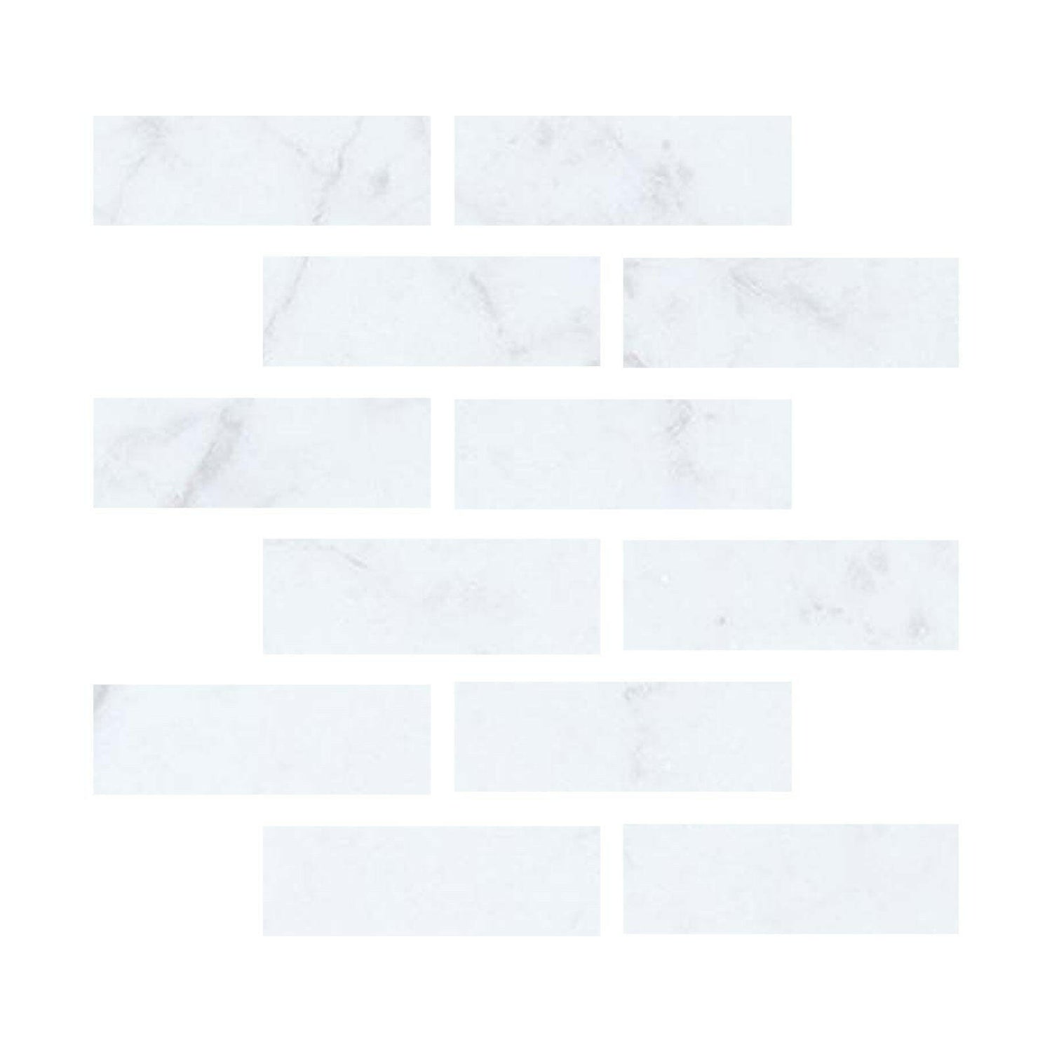 Special Cut | 2x6 Carrara White Marble Polished Tile Special Cut | 2x6 Carrara White Marble Polished Tile - American Tile Depot