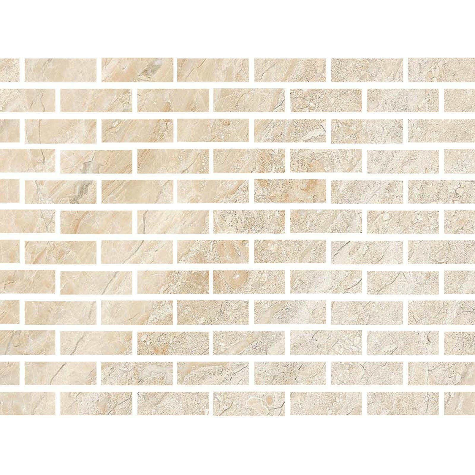 Special Cut | 2x6 Diano Royal (Queen Beige) Marble Polished Tile Special Cut | 2x6 Diano Royal (Queen Beige) Marble Polished Tile - American Tile Depot