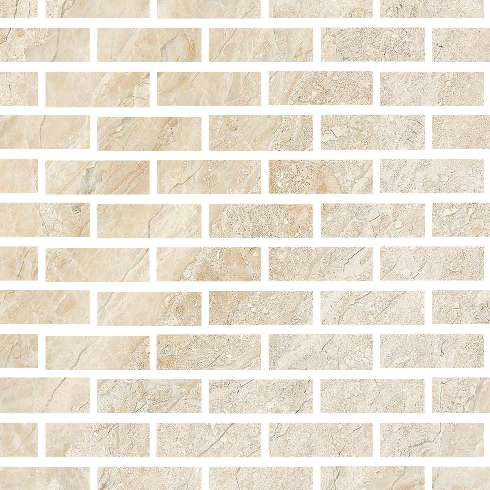 Special Cut | 2x6 Diano Royal (Queen Beige) Marble Polished Tile Special Cut | 2x6 Diano Royal (Queen Beige) Marble Polished Tile - American Tile Depot