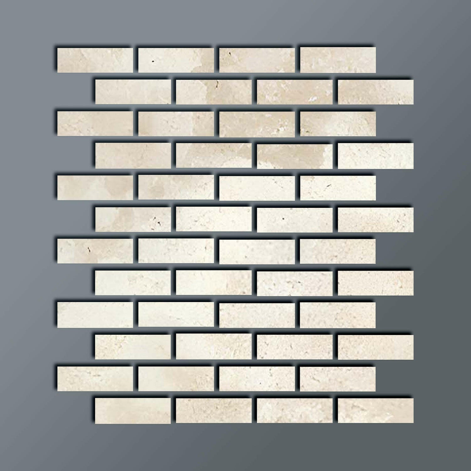 Special Cut | 2x6 Durango Cream Travertine Filled & Honed Tile Special Cut | 2x6 Durango Cream Travertine Filled & Honed Tile - American Tile Depot