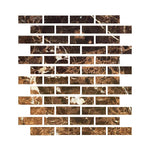 Special Cut | 2x6 Emperador Dark Marble Polished Tile Special Cut | 2x6 Emperador Dark Marble Polished Tile - American Tile Depot