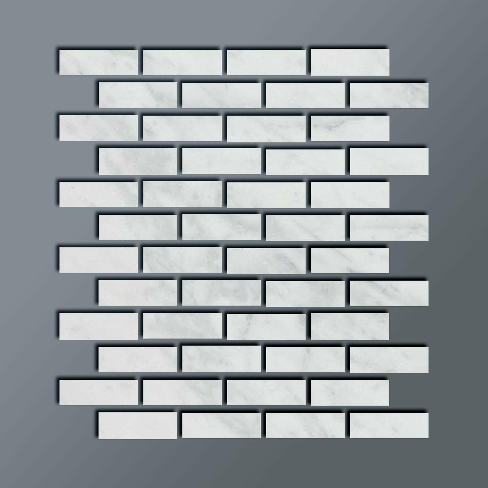Special Cut | 2x6 Italian Statuary White Marble Polished Tile Special Cut | 2x6 Italian Statuary White Marble Polished Tile - American Tile Depot