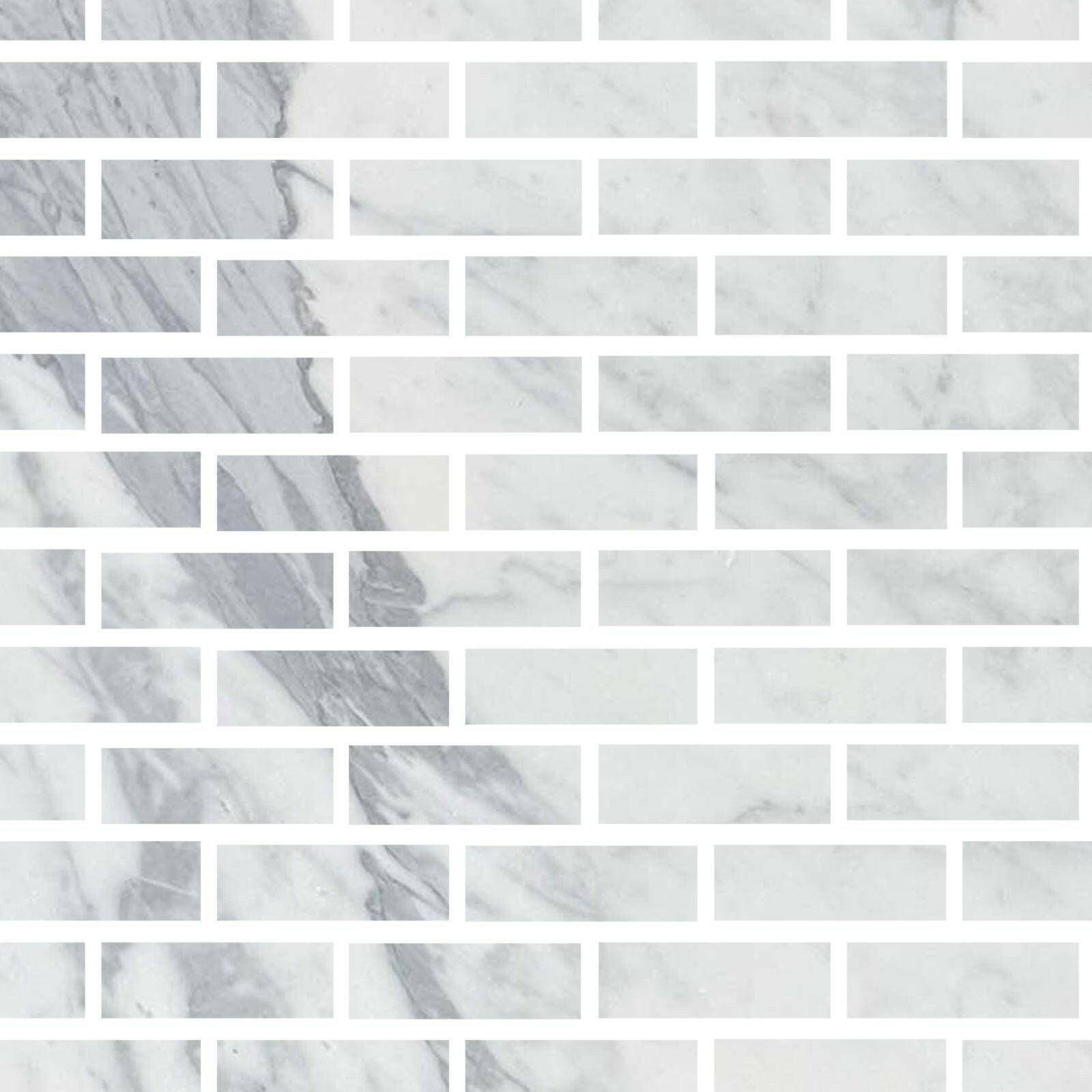 Special Cut | 2x6 Italian Statuary White Marble Polished Tile Special Cut | 2x6 Italian Statuary White Marble Polished Tile - American Tile Depot