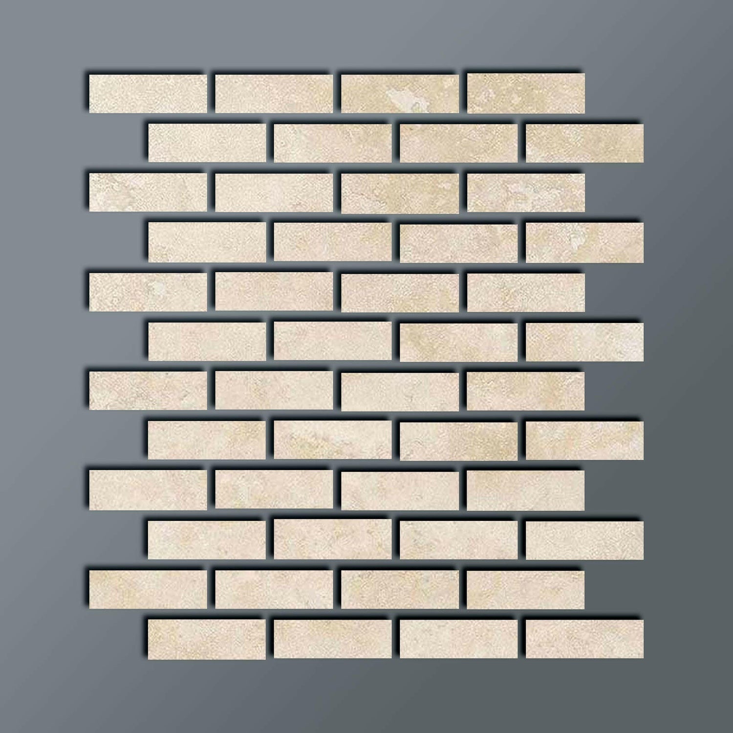 Special Cut | 2x6 Ivory Travertine Filled & Honed Tile Special Cut | 2x6 Ivory Travertine Filled & Honed Tile - American Tile Depot
