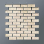 Special Cut | 2x6 Ivory Travertine Filled & Polished Tile Special Cut | 2x6 Ivory Travertine Filled & Polished Tile - American Tile Depot