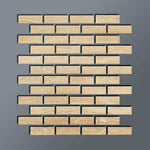 Special Cut | 2x6 Ivory Travertine Vein Cut Filled & Honed Tile Special Cut | 2x6 Ivory Travertine Vein Cut Filled & Honed Tile - American Tile Depot