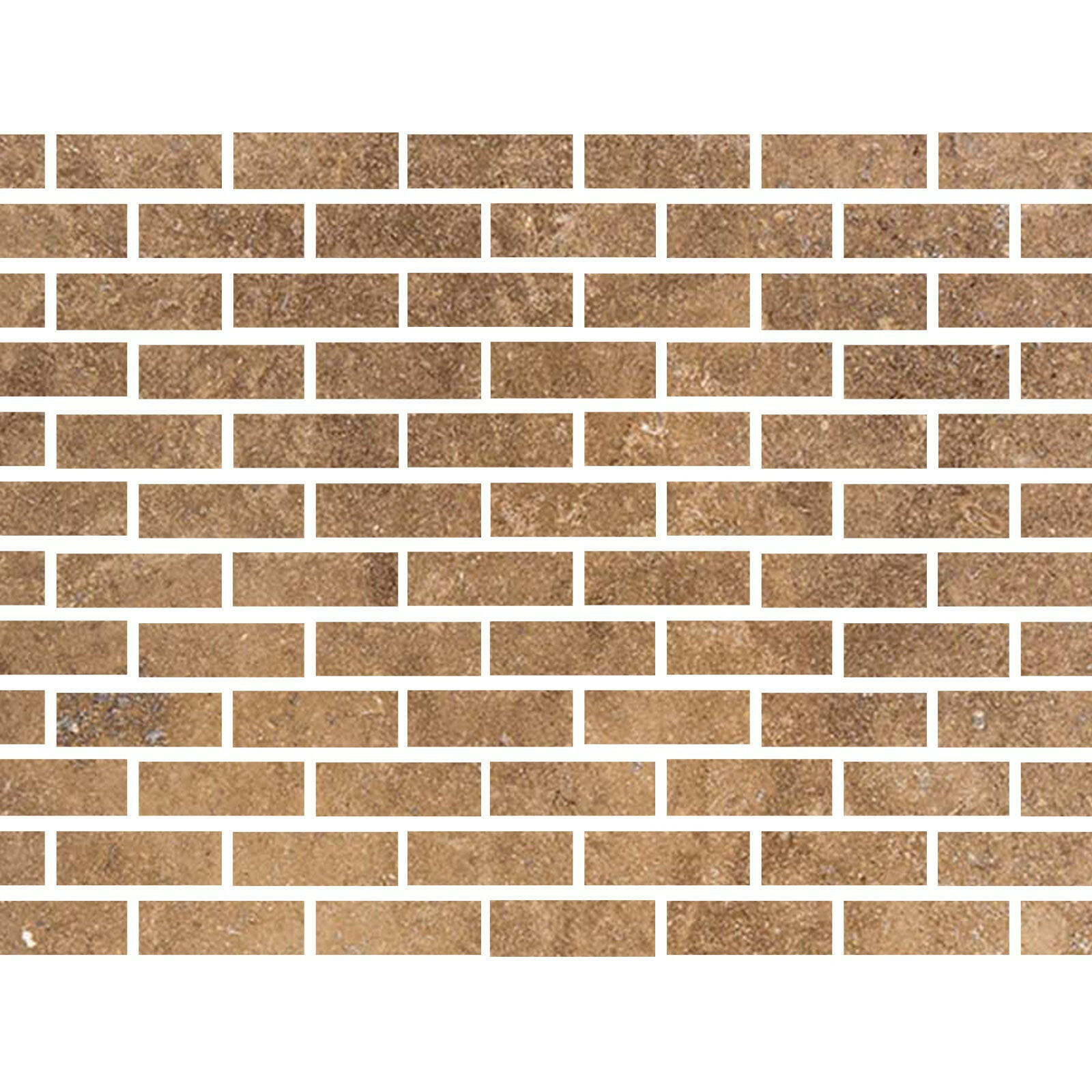 Special Cut | 2x6 Noce Travertine Filled & Honed Tile Special Cut | 2x6 Noce Travertine Filled & Honed Tile - American Tile Depot