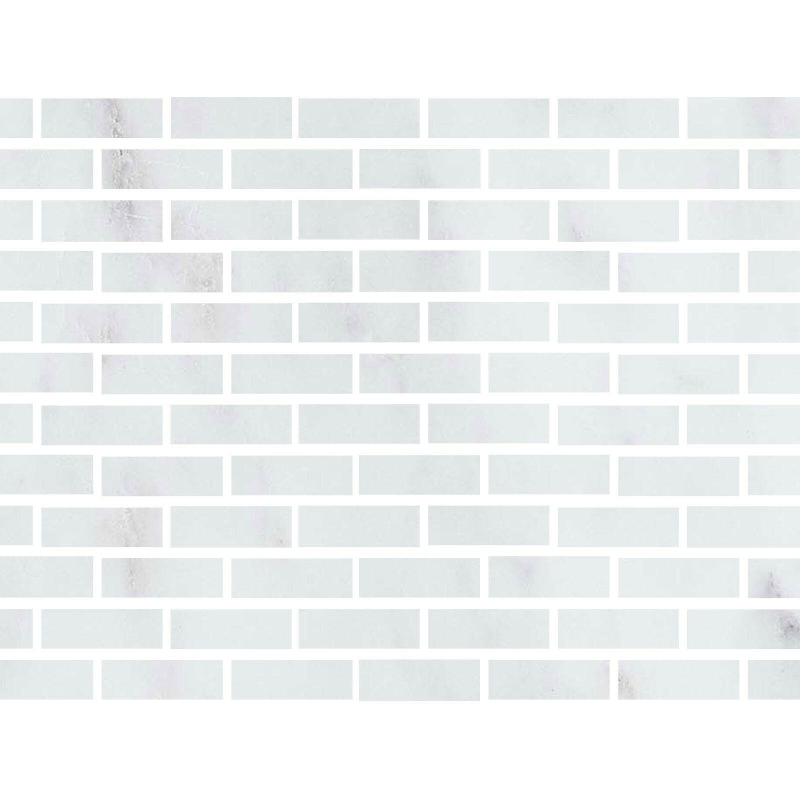 Special Cut | 2x6 Oriental White / Asian Statuary Marble Honed Tile Special Cut | 2x6 Oriental White / Asian Statuary Marble Honed Tile - American Tile Depot