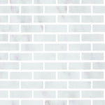 Special Cut | 2x6 Oriental White / Asian Statuary Marble Honed Tile Special Cut | 2x6 Oriental White / Asian Statuary Marble Honed Tile - American Tile Depot