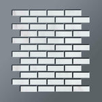Special Cut | 2x6 Oriental White / Asian Statuary Marble Polished Tile Special Cut | 2x6 Oriental White / Asian Statuary Marble Polished Tile - American Tile Depot