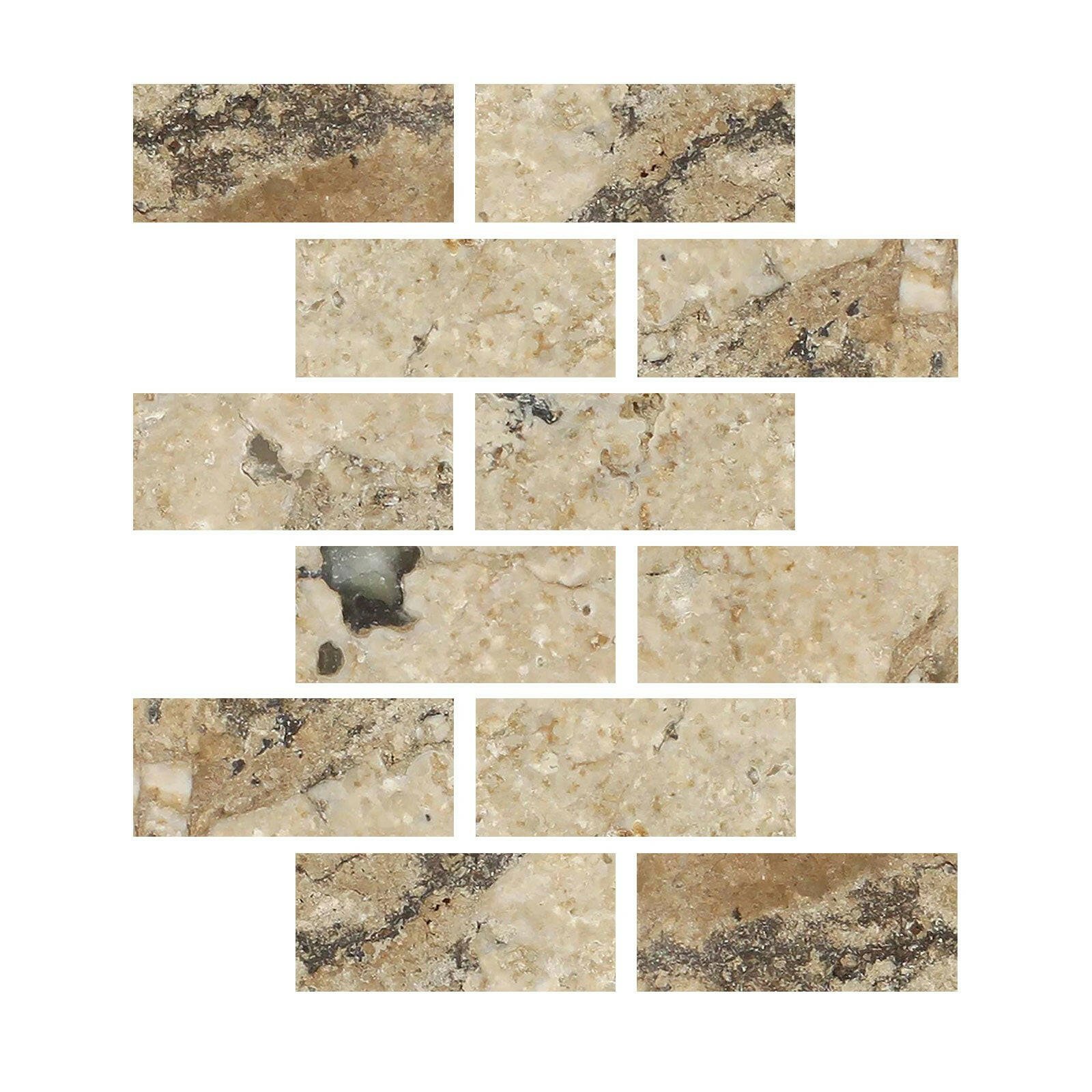 Special Cut | 2x6 Philadelphia Travertine Filled & Honed Tile Special Cut | 2x6 Philadelphia Travertine Filled & Honed Tile - American Tile Depot