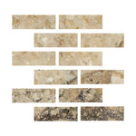 Special Cut | 2x6 Philadelphia Travertine Filled & Honed Tile Special Cut | 2x6 Philadelphia Travertine Filled & Honed Tile - American Tile Depot