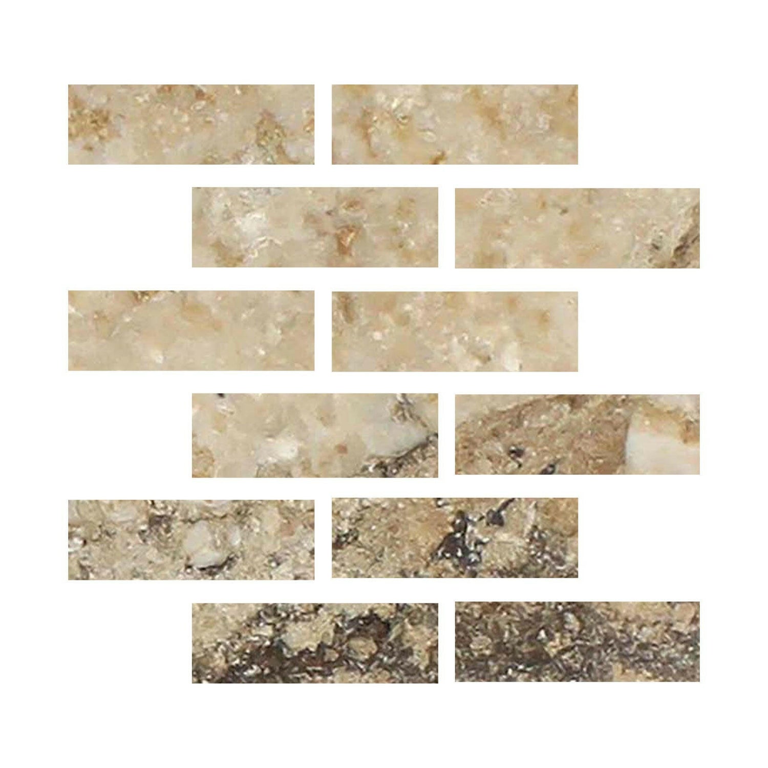 Special Cut | 2x6 Philadelphia Travertine Filled & Honed Tile Special Cut | 2x6 Philadelphia Travertine Filled & Honed Tile - American Tile Depot