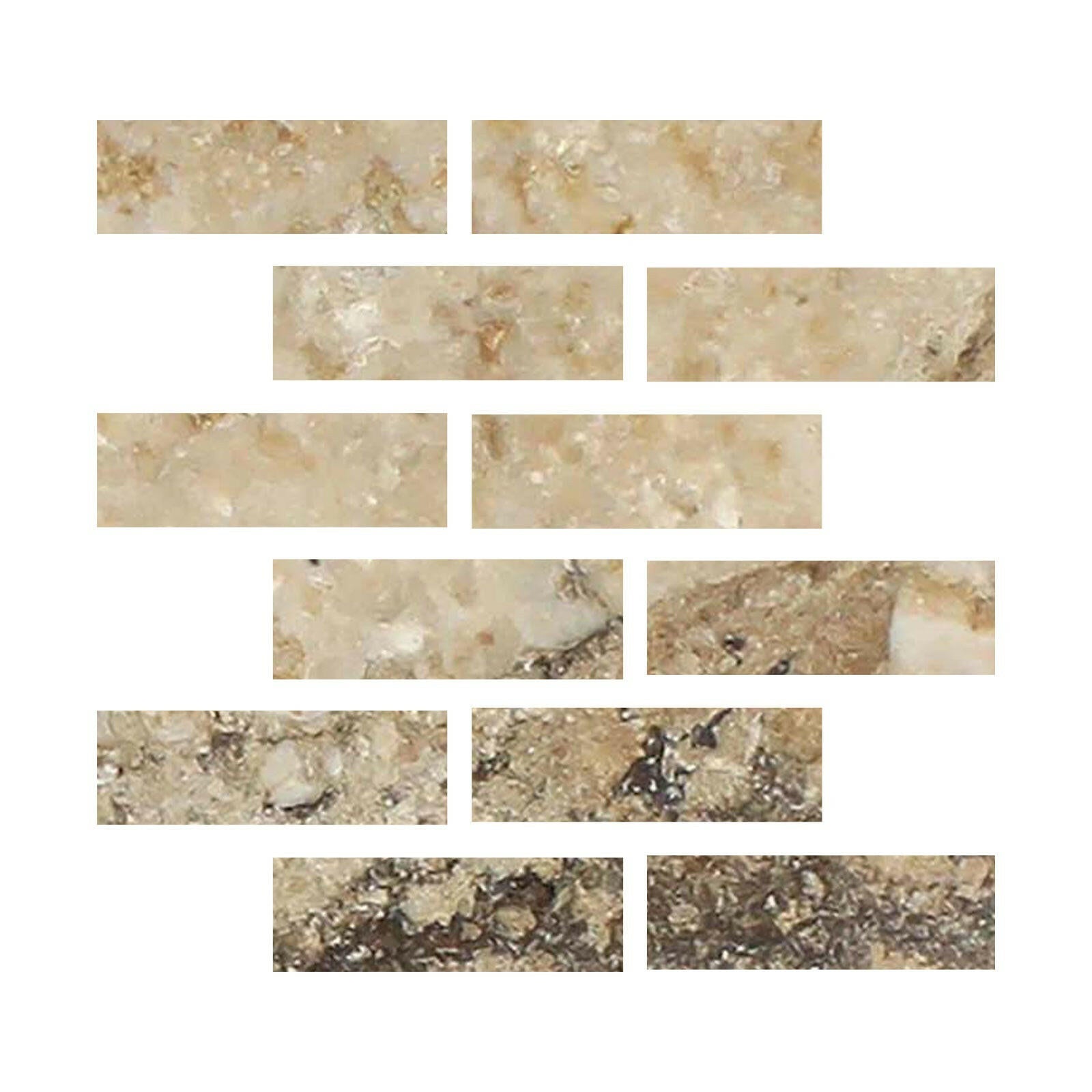Special Cut | 2x6 Philadelphia Travertine Filled & Honed Tile Special Cut | 2x6 Philadelphia Travertine Filled & Honed Tile - American Tile Depot