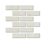 Special Cut | 2x6 Premium White Onyx CROSS-CUT Polished Tile - American Tile Depot