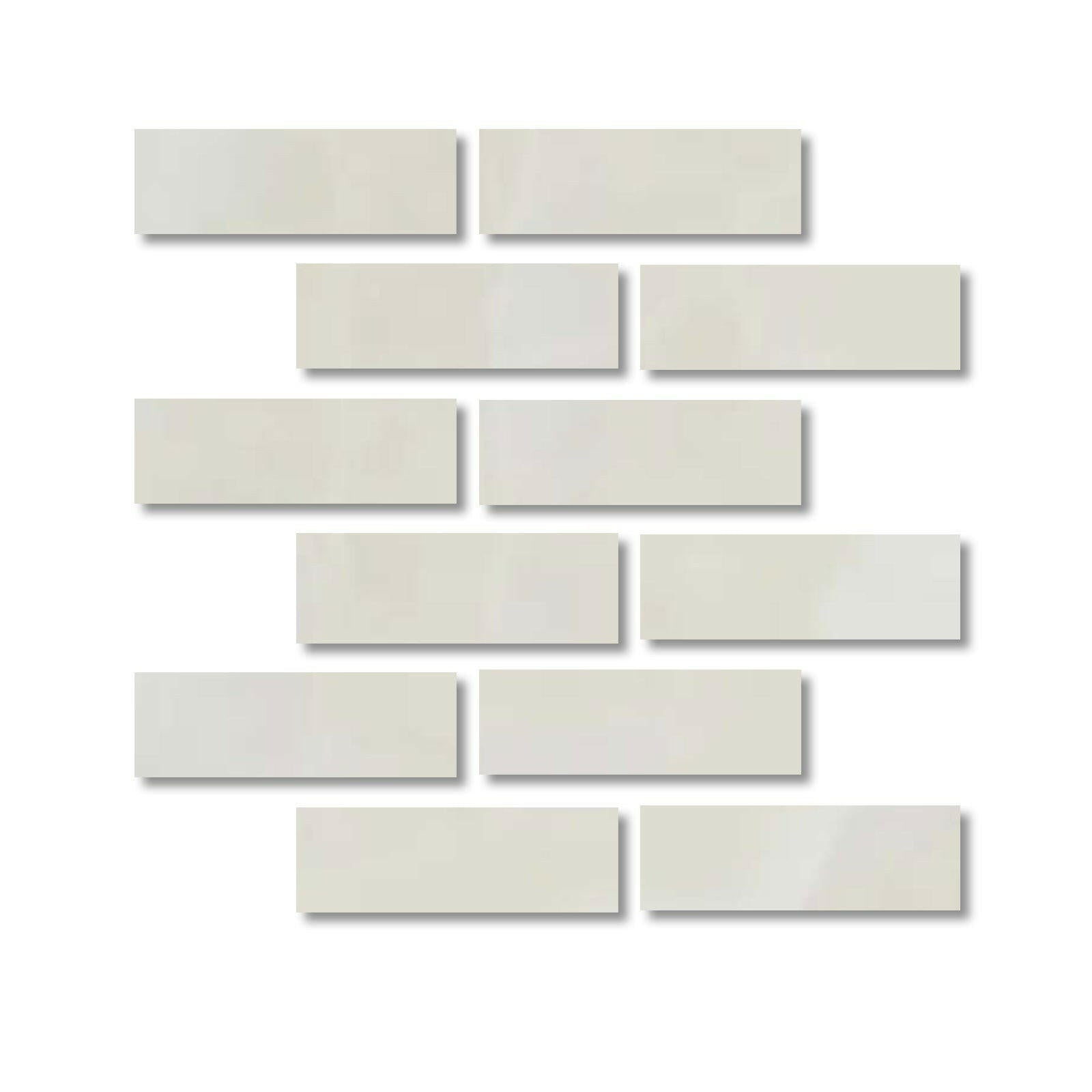 Special Cut | 2x6 Premium White Onyx CROSS-CUT Polished Tile - American Tile Depot