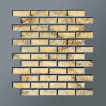 Special Cut | 2x6 Scabos Travertine Filled & Honed Tile Special Cut | 2x6 Scabos Travertine Filled & Honed Tile - American Tile Depot
