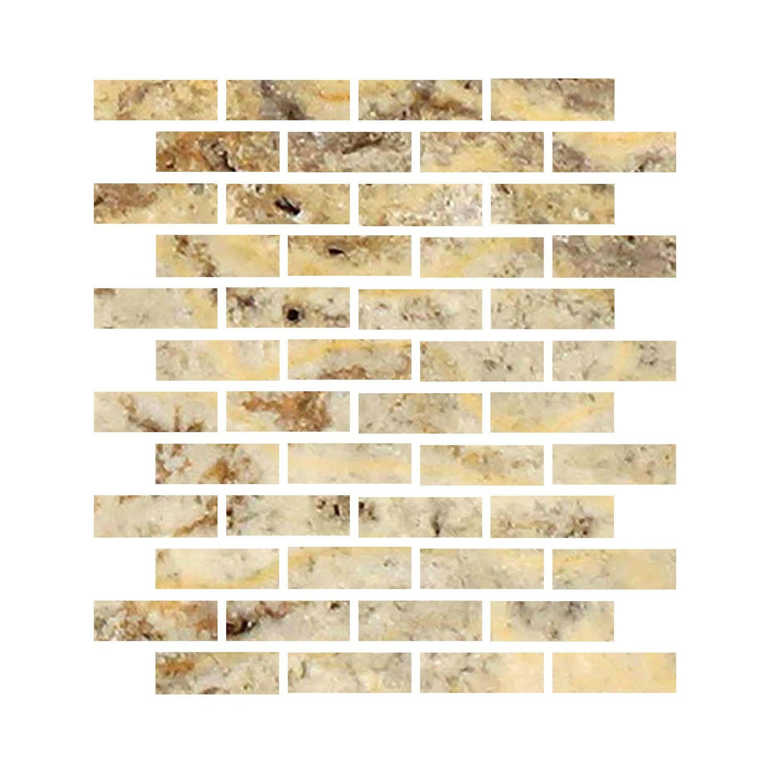 Special Cut | 2x6 Scabos Travertine Filled & Polished Tile Special Cut | 2x6 Scabos Travertine Filled & Polished Tile - American Tile Depot