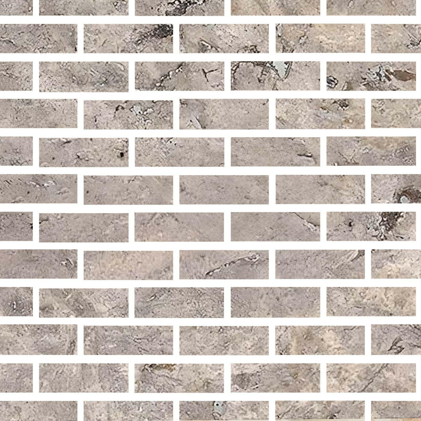 Special Cut | 2x6 Silver Travertine Filled & Honed Tile Special Cut | 2x6 Silver Travertine Filled & Honed Tile - American Tile Depot