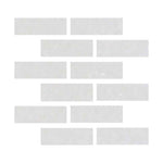 Special Cut | 2x6 Thassos White Marble Polished Tile Special Cut | 2x6 Thassos White Marble Polished Tile - American Tile Depot