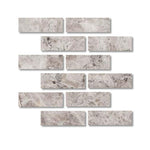 Special Cut | 2x6 Tundra Gray (Atlantic Gray) Marble Honed Tile Special Cut | 2x6 Tundra Gray (Atlantic Gray) Marble Honed Tile - American Tile Depot