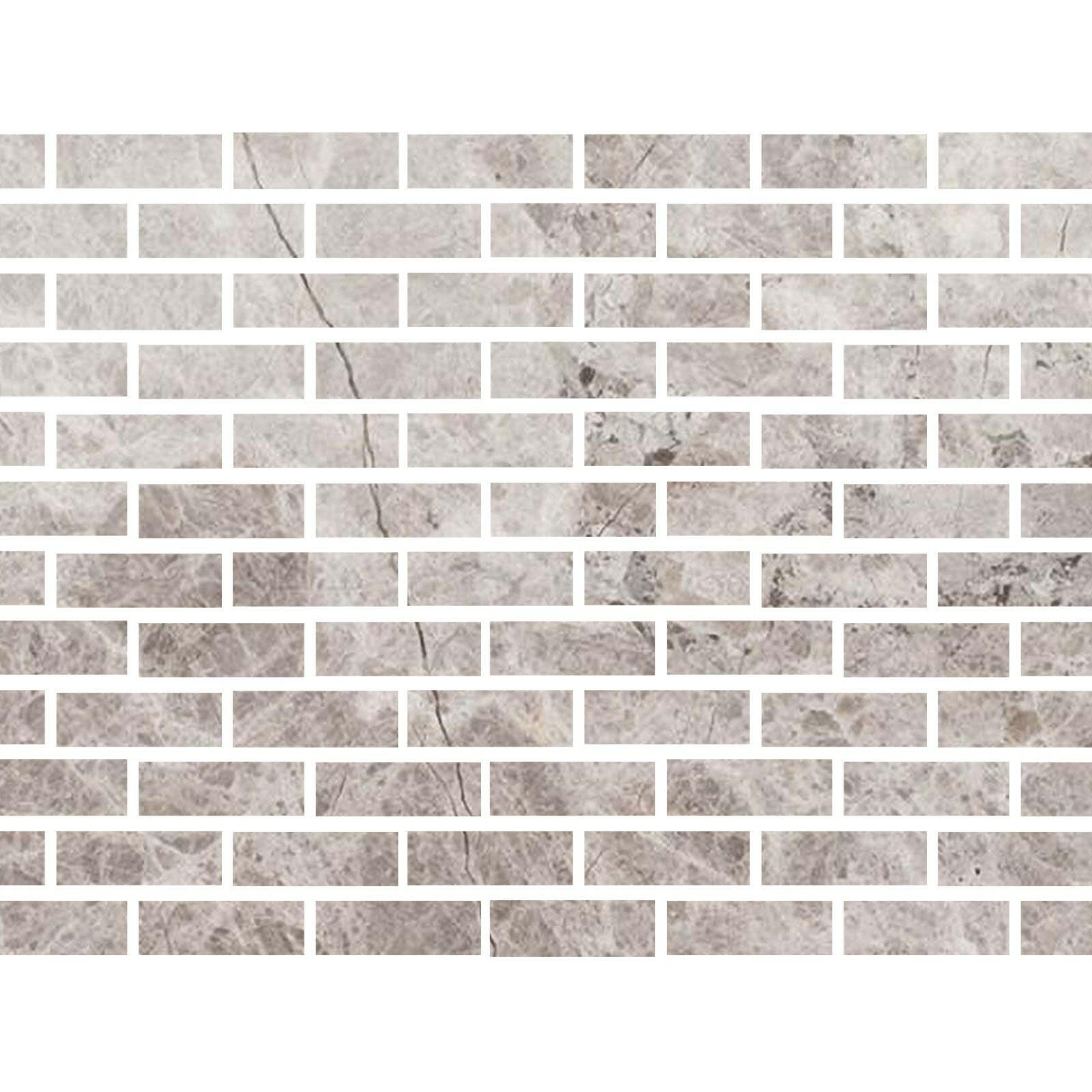 Special Cut | 2x6 Tundra Gray (Atlantic Gray) Marble Honed Tile Special Cut | 2x6 Tundra Gray (Atlantic Gray) Marble Honed Tile - American Tile Depot