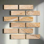 Special Cut | 2x6 Valencia Travertine Filled & Honed Tile Special Cut | 2x6 Valencia Travertine Filled & Honed Tile - American Tile Depot