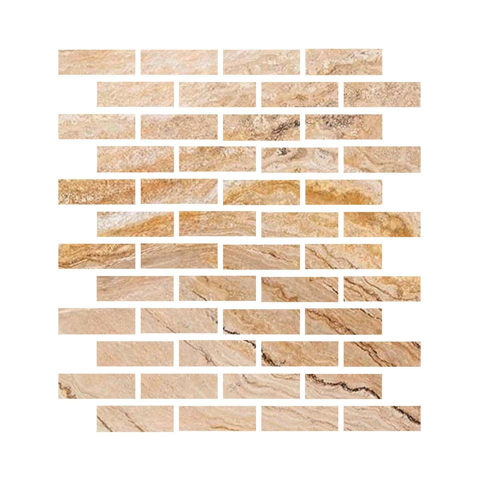 Special Cut | 2x6 Valencia Travertine Filled & Honed Tile Special Cut | 2x6 Valencia Travertine Filled & Honed Tile - American Tile Depot