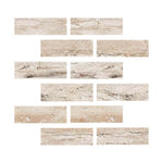 Special Cut | 2x6 Valerenga Travertine Filled & Honed Tile Special Cut | 2x6 Valerenga Travertine Filled & Honed Tile - American Tile Depot