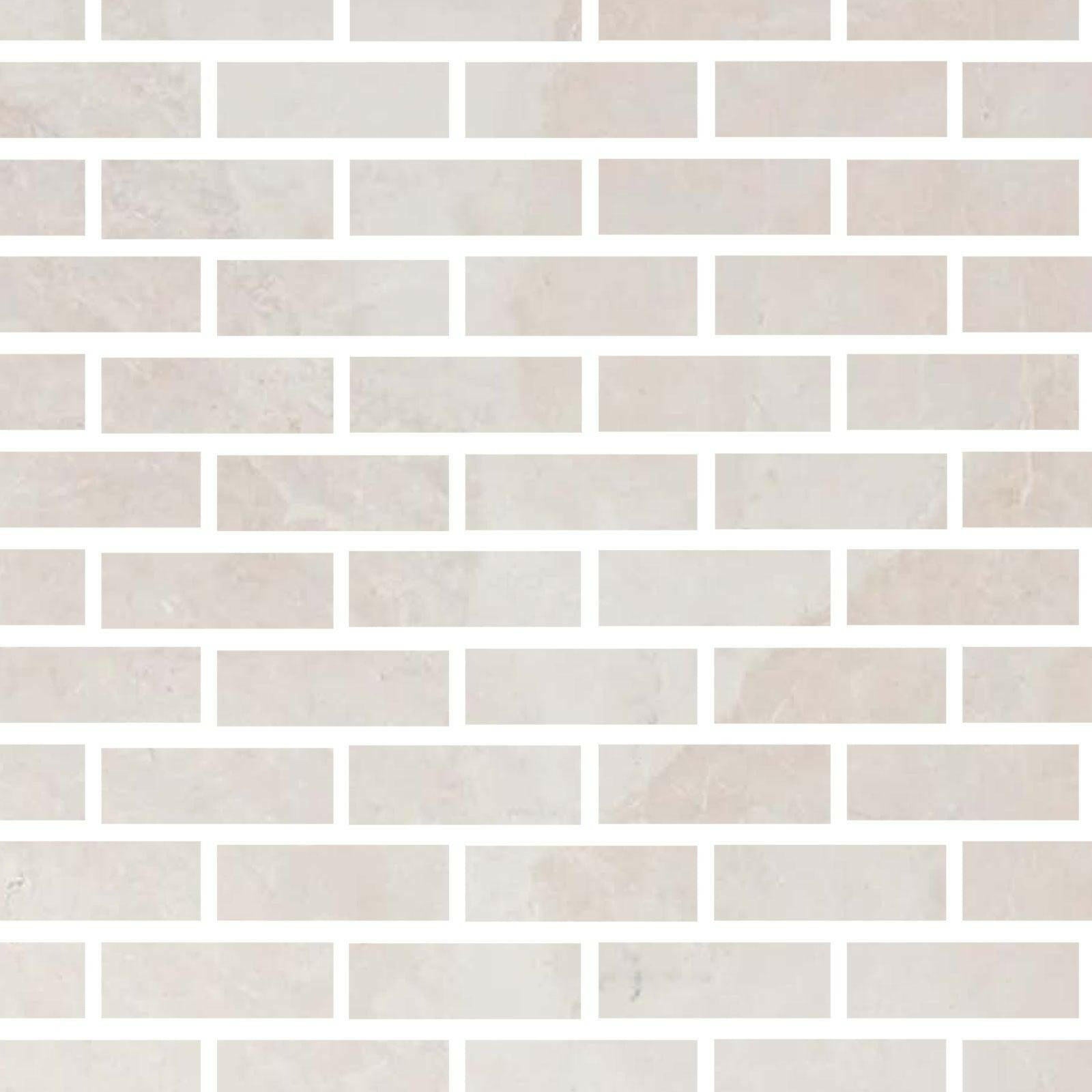 Special Cut | 2x6 White Pearl / Botticino Marble Polished Tile Special Cut | 2x6 White Pearl / Botticino Marble Polished Tile - American Tile Depot