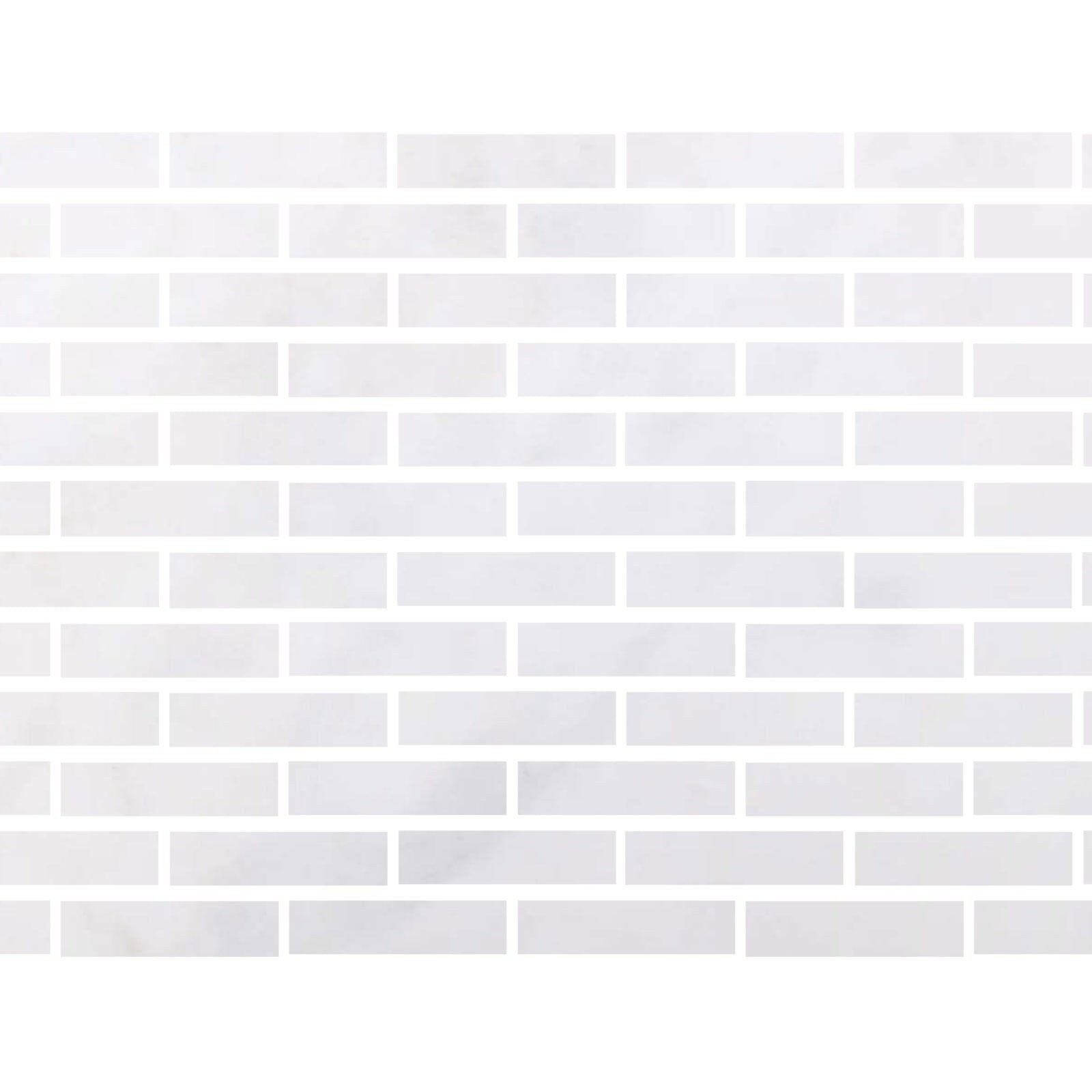 Special Cut | 2x8 Afyon White Marble Polished Tile Special Cut | 2x8 Afyon White Marble Polished Tile - American Tile Depot