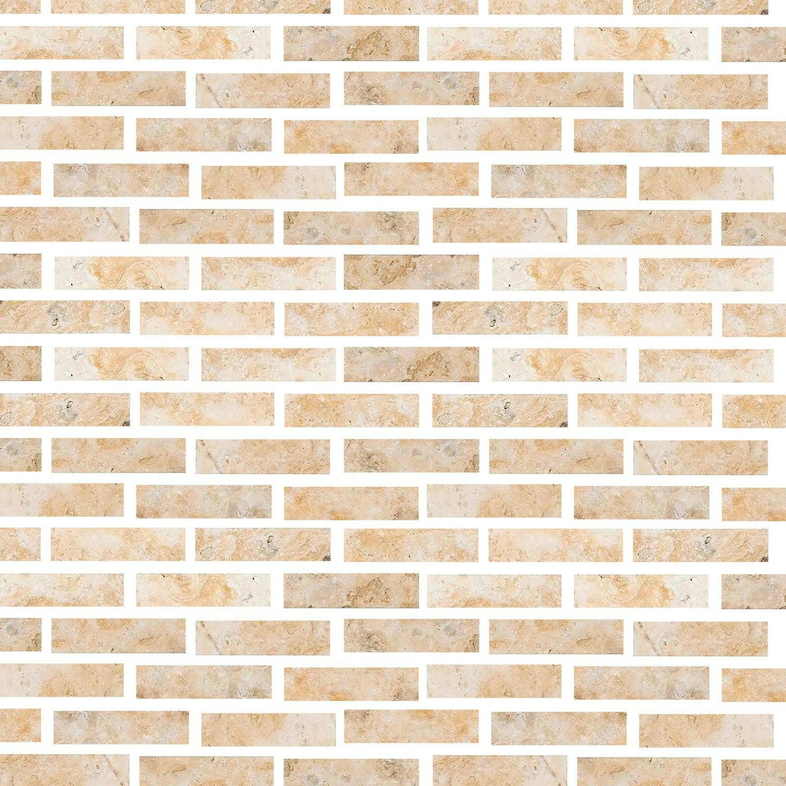 Special Cut | 2x8 Antico Onyx Travertine Filled & Polished Tile Special Cut | 2x8 Antico Onyx Travertine Filled & Polished Tile - American Tile Depot