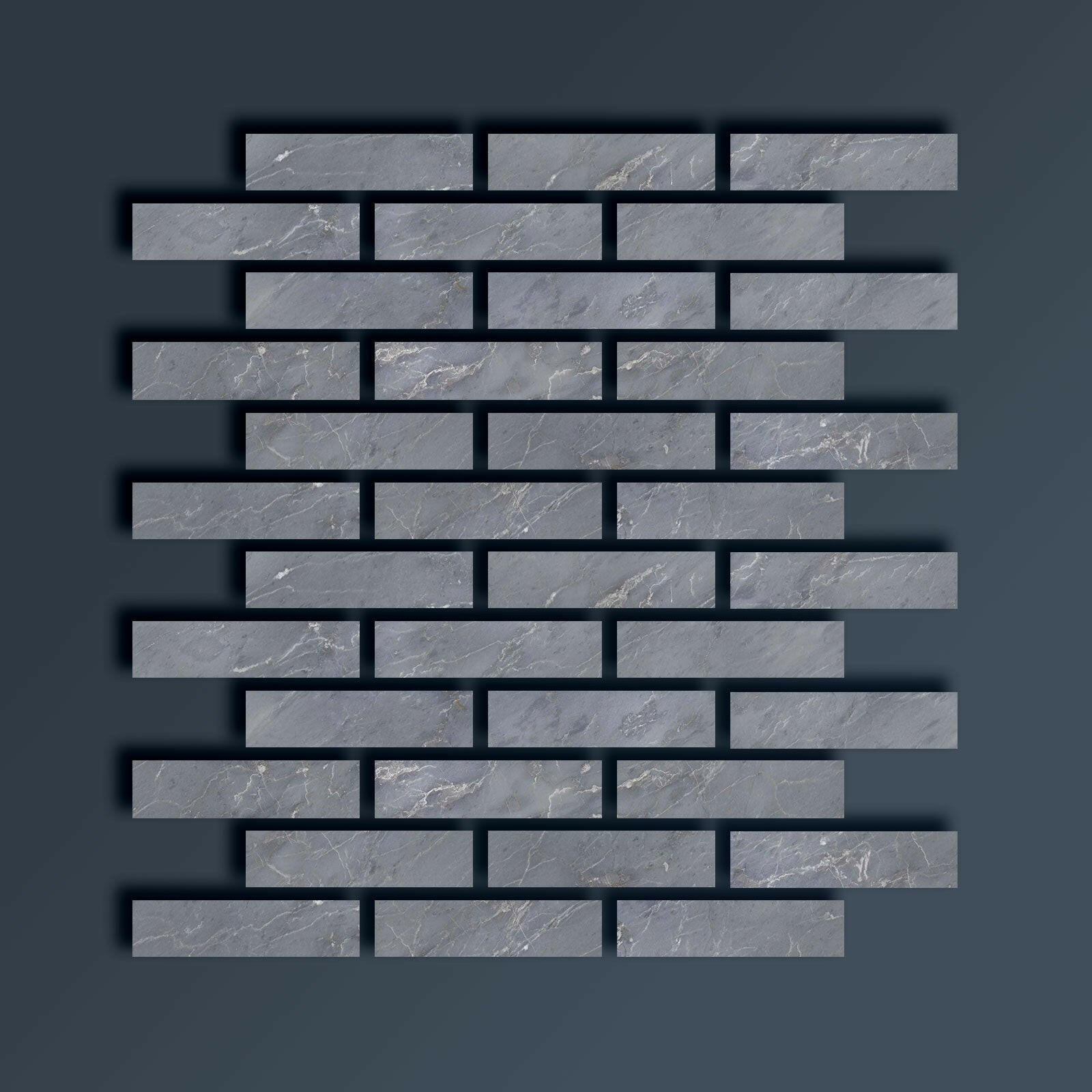 Special Cut | 2x8 Bardiglio Imperiale Marble Polished Tile Special Cut | 2x8 Bardiglio Imperiale Marble Polished Tile - American Tile Depot