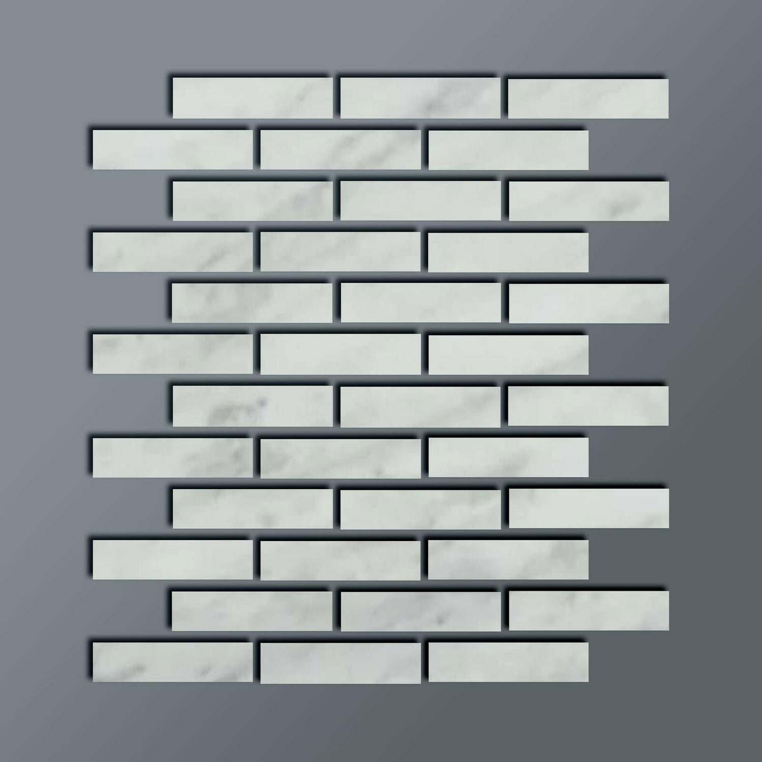 Special Cut | 2x8 Bianco Venatino Marble Polished Tile Special Cut | 2x8 Bianco Venatino Marble Polished Tile - American Tile Depot