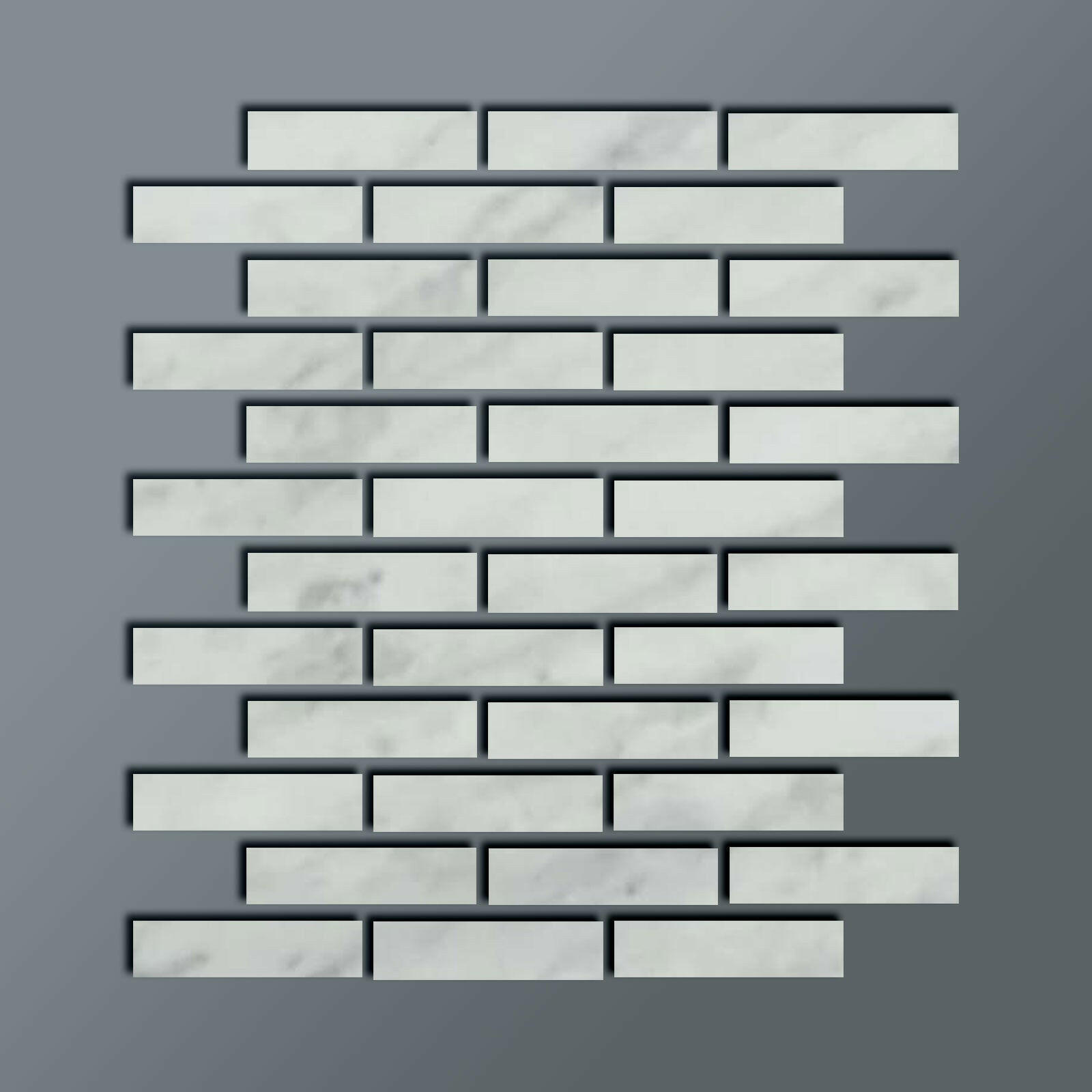 Special Cut | 2x8 Bianco Venatino Marble Polished Tile Special Cut | 2x8 Bianco Venatino Marble Polished Tile - American Tile Depot