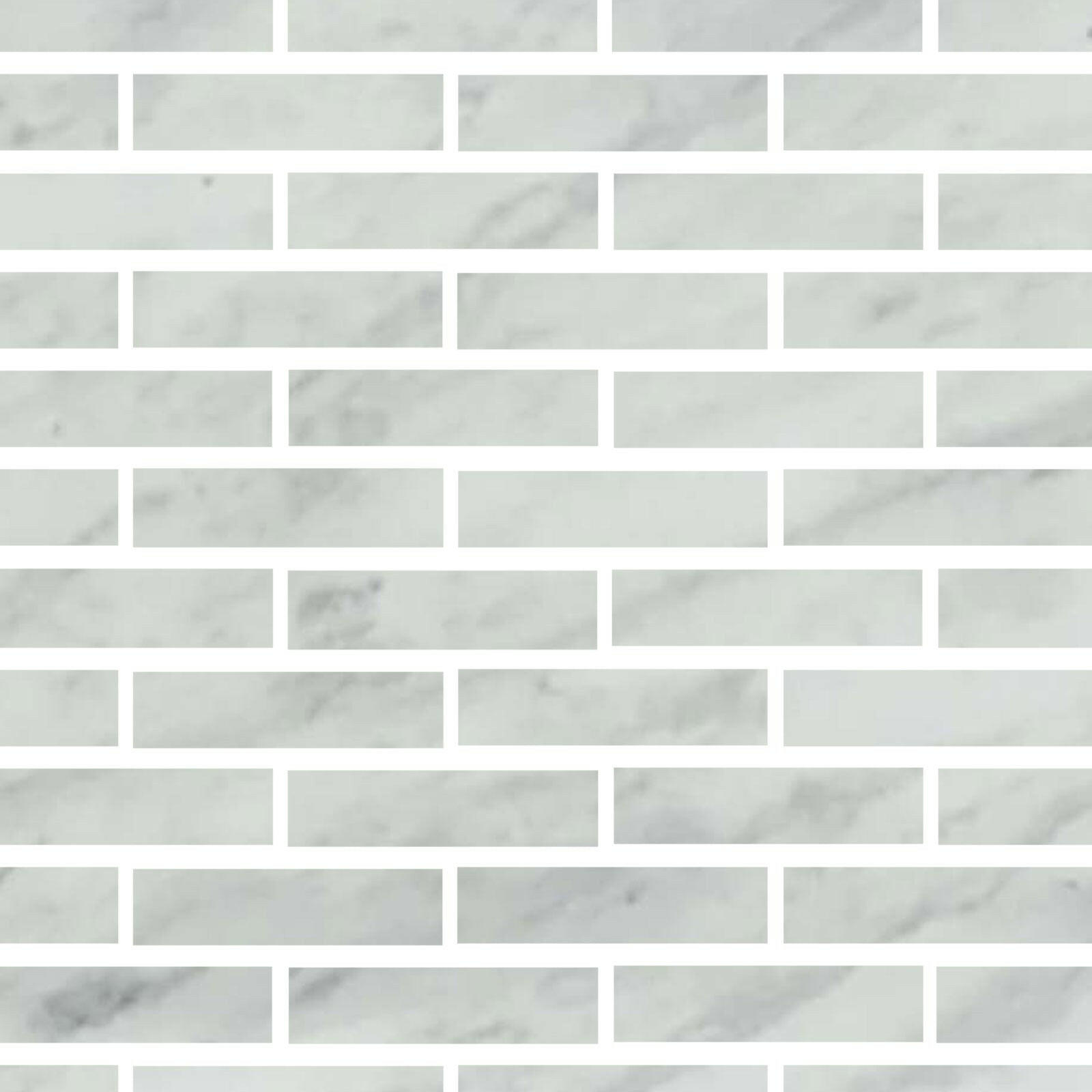 Special Cut | 2x8 Bianco Venatino Marble Polished Tile Special Cut | 2x8 Bianco Venatino Marble Polished Tile - American Tile Depot