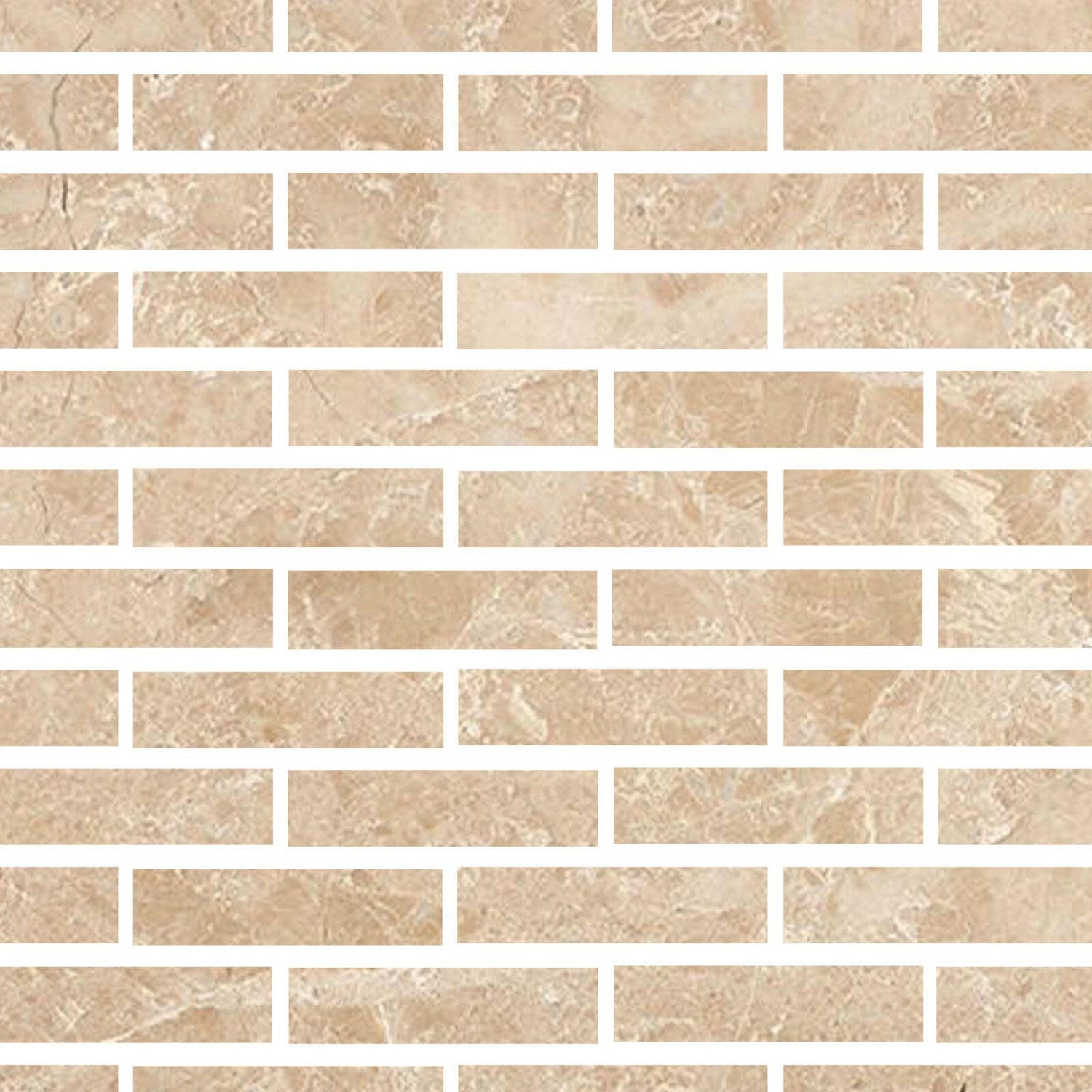 Special Cut | 2x8 Cappuccino Marble Polished Tile Special Cut | 2x8 Cappuccino Marble Polished Tile - American Tile Depot