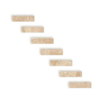 Special Cut | 2x8 Cappuccino Marble Polished Tile Special Cut | 2x8 Cappuccino Marble Polished Tile - American Tile Depot