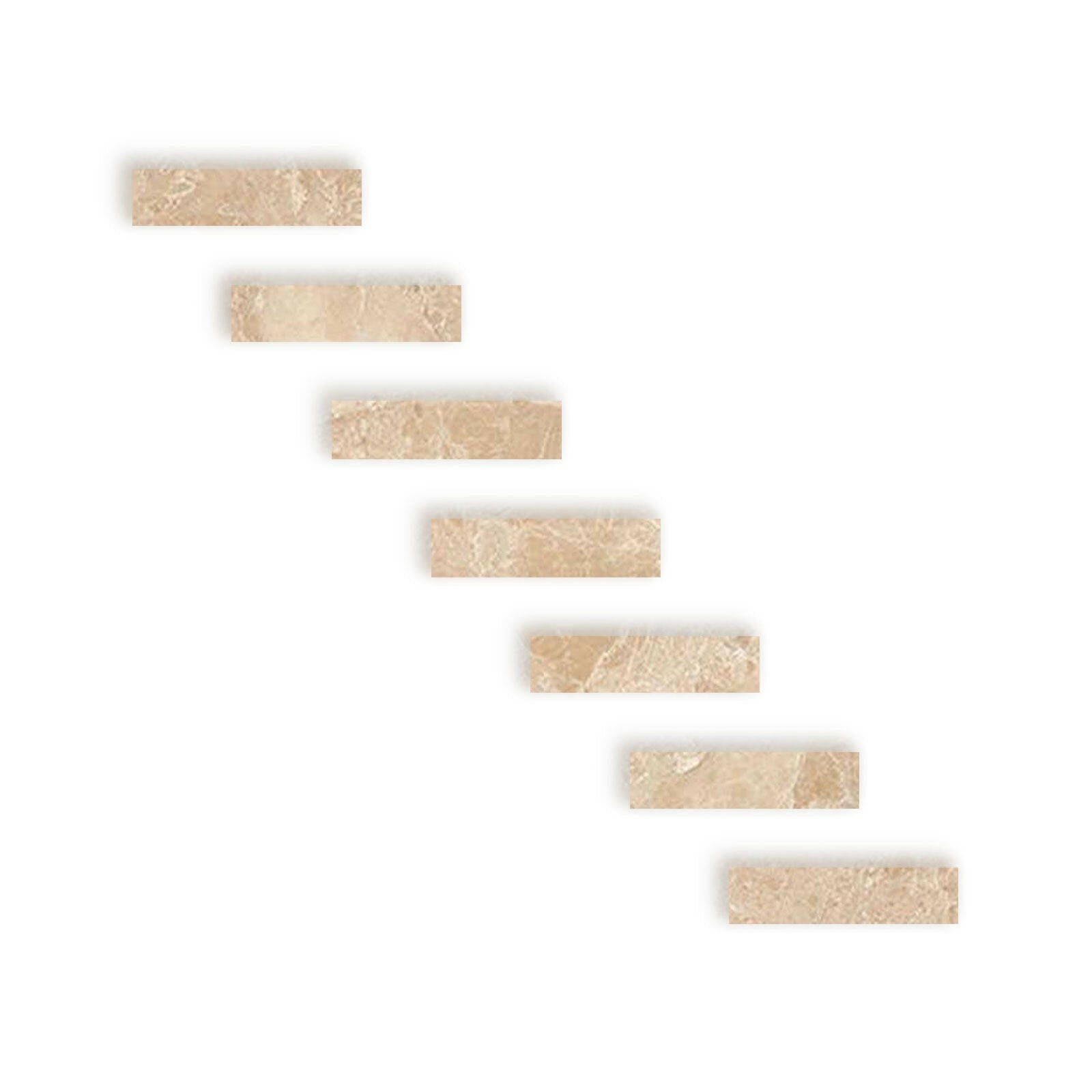 Special Cut | 2x8 Cappuccino Marble Polished Tile Special Cut | 2x8 Cappuccino Marble Polished Tile - American Tile Depot