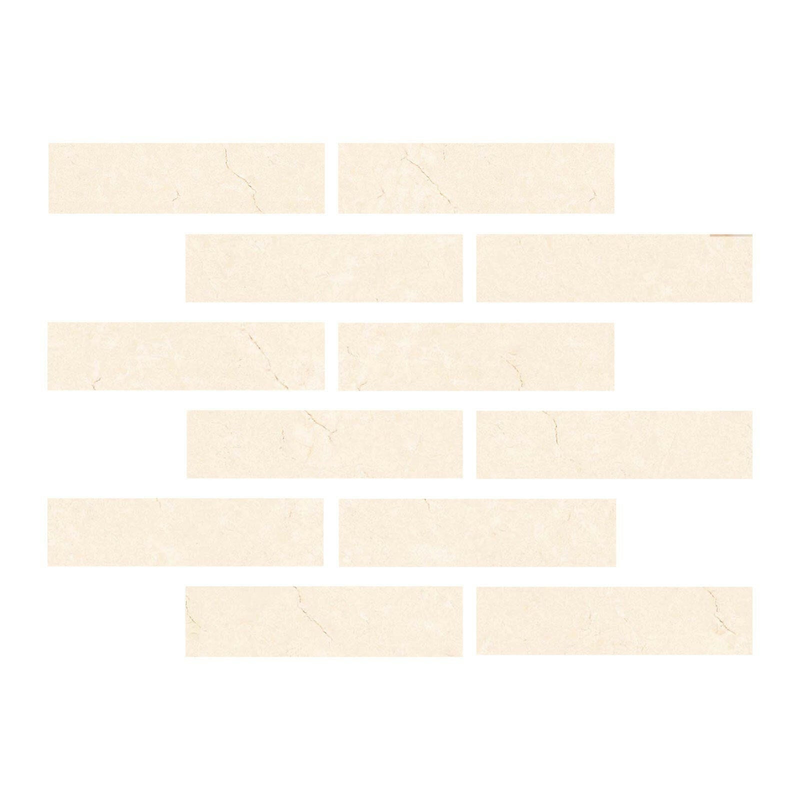 Special Cut | 2x8 Crema Marfil Marble Polished Tile Special Cut | 2x8 Crema Marfil Marble Polished Tile - American Tile Depot