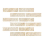 Special Cut | 2x8 Diano Royal (Queen Beige) Marble Honed Tile Special Cut | 2x8 Diano Royal (Queen Beige) Marble Honed Tile - American Tile Depot