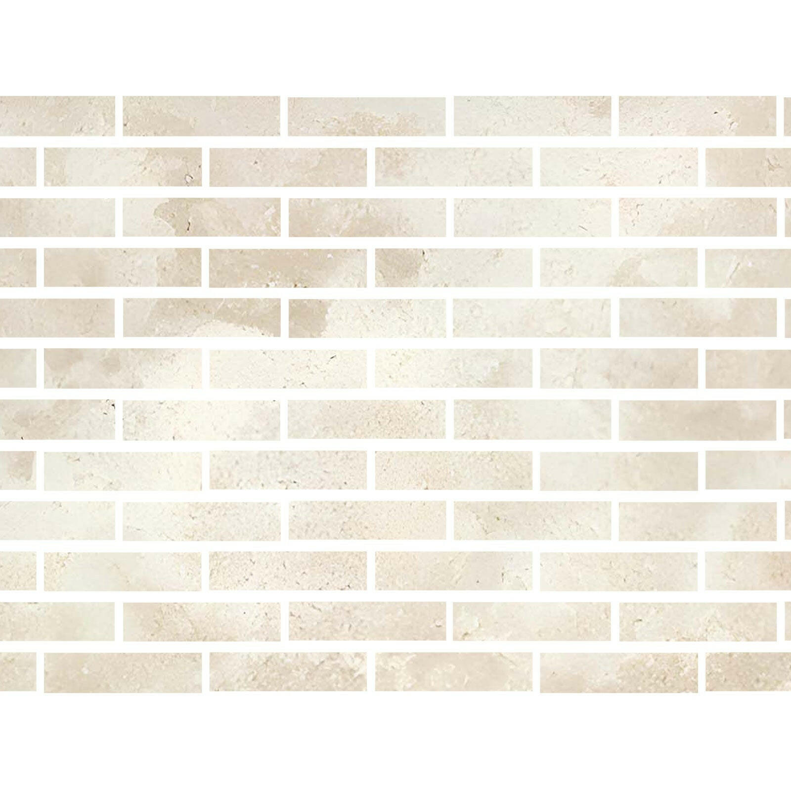 Special Cut | 2x8 Durango Cream Travertine Filled & Honed Tile Special Cut | 2x8 Durango Cream Travertine Filled & Honed Tile - American Tile Depot
