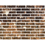 Special Cut | 2x8 Emperador Dark Marble Polished Tile Special Cut | 2x8 Emperador Dark Marble Polished Tile - American Tile Depot