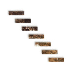 Special Cut | 2x8 Emperador Dark Marble Polished Tile Special Cut | 2x8 Emperador Dark Marble Polished Tile - American Tile Depot