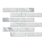 Special Cut | 2x8 Italian Statuary White Marble Honed Tile Special Cut | 2x8 Italian Statuary White Marble Honed Tile - American Tile Depot