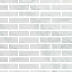 Special Cut | 2x8 Italian Statuary White Marble Polished Tile Special Cut | 2x8 Italian Statuary White Marble Polished Tile - American Tile Depot