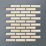 Special Cut | 2x8 Ivory Travertine Filled & Polished Tile Special Cut | 2x8 Ivory Travertine Filled & Polished Tile - American Tile Depot