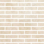 Special Cut | 2x8 Ivory Travertine Filled & Polished Tile Special Cut | 2x8 Ivory Travertine Filled & Polished Tile - American Tile Depot