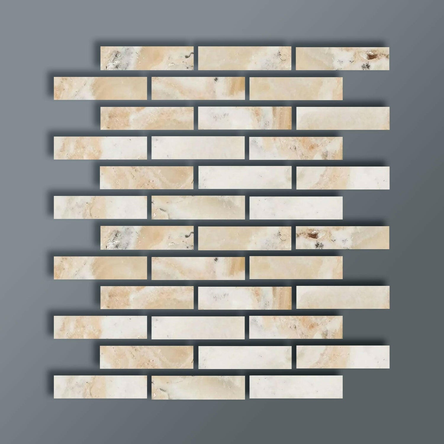 Special Cut | 2x8 Latravonya Travertine Filled & Honed Tile Special Cut | 2x8 Latravonya Travertine Filled & Honed Tile - American Tile Depot