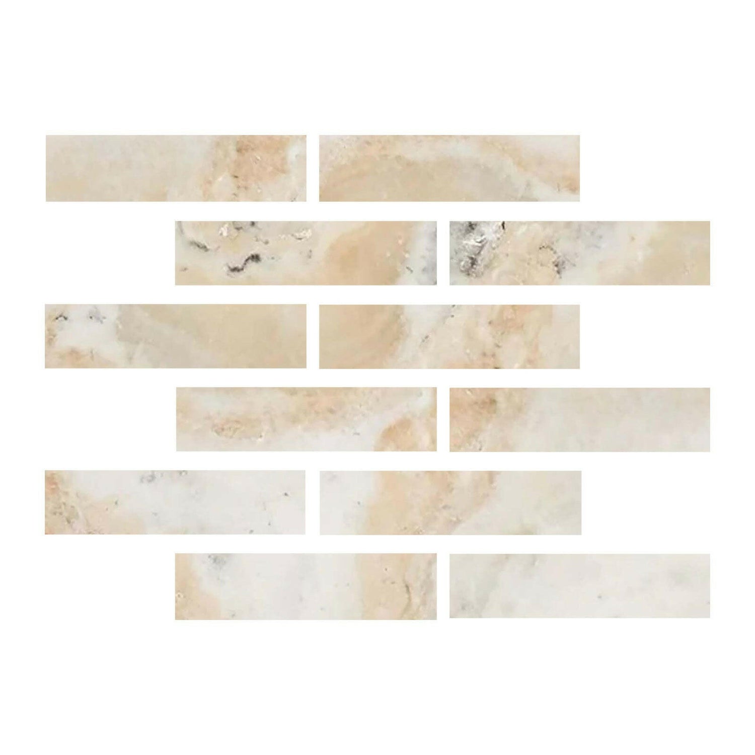 Special Cut | 2x8 Latravonya Travertine Filled & Honed Tile Special Cut | 2x8 Latravonya Travertine Filled & Honed Tile - American Tile Depot